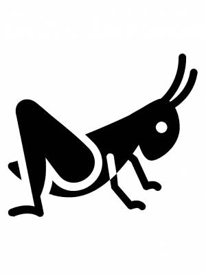 Трафареты Кузнечика