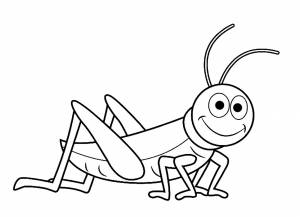 Оригами кузнечик