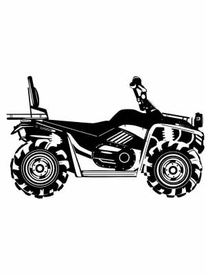 Трафареты Квадроцикла