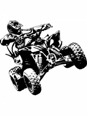 Трафареты Квадроцикла