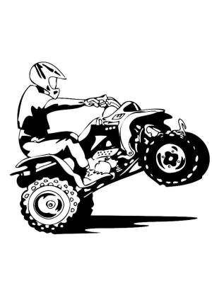 Трафареты Квадроцикла