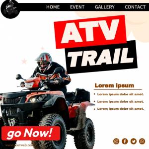 Шаблон Atv Adventure Trail
