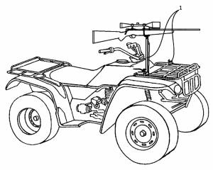 Квадроцикл раскраска для детей
