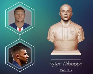 Файл STL Кан Мбаппе PSG Kit 3D печатная модель ・Шаблон для загрузки и 3D-печати・Cults