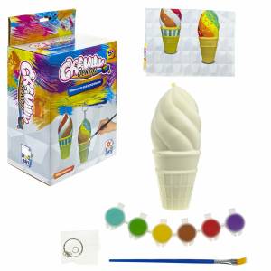 1TOY Набор для детского творчества СКВИШИ ДЕКОР №1 Мороженое Т15686