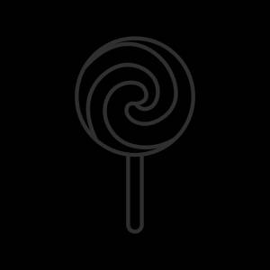 Леденец трафарет