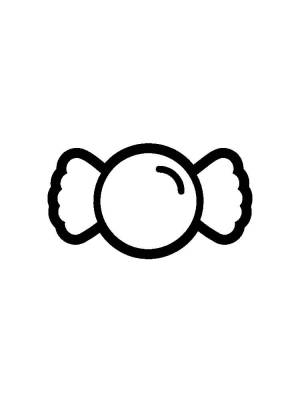 Трафареты Конфет