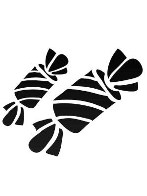 Трафареты Конфет