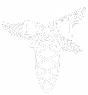 Рождественские трафареты