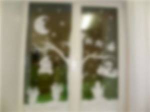 Вытынанки на Новый год 2019