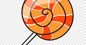 Lollipop Candy Computer Icons Desktop, шаблон схемы конфеты кукурузы, оранжевый, компьютер png