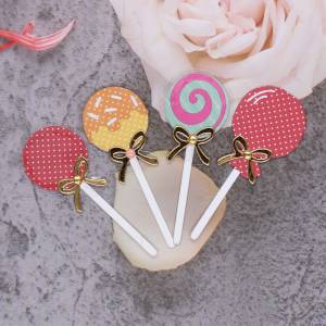 ZFPARTY милые леденцы металлические штампы трафареты для «сделай сам» Скрапбукинг декоративное тиснение «сделай сам» бумажные карты