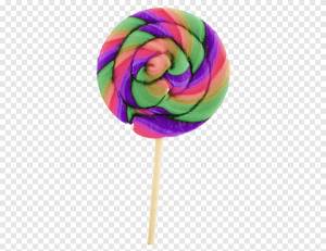 Lollipop s, круглый разноцветный леденец, png