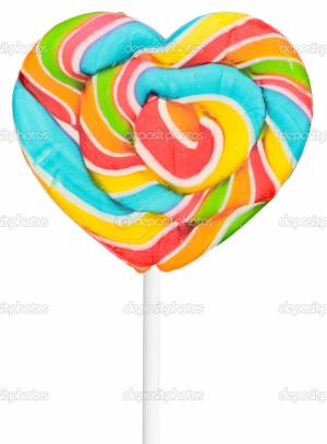 Цветной ретро стиль сердце формы леденец изолирован на белом фоне стоковое фото ©prapass 38593169