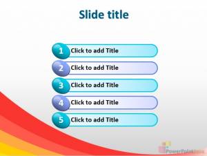 Скачать Шаблон PowerPoint №443