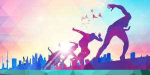 Легкая атлетика фон