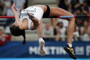 На чемпионате России Ласицкене не постеснялась показать слабость