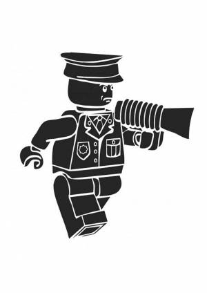 Трафареты Лего