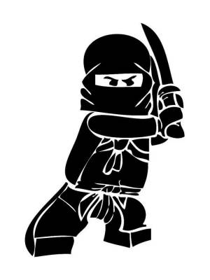 Трафареты Лего