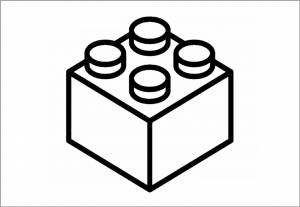 Шаблон лего