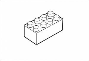 Шаблон лего