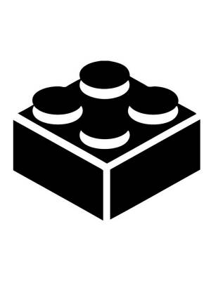 Трафареты Лего для вырезания из бумаги