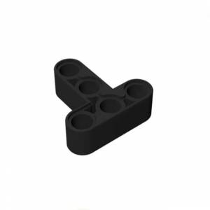 60484 технический, Liftarm, модифицированные толстые кирпичи Т-образной формы 3x3 точки, совместимые с lego 60484, детские строительные блоки, игрушки