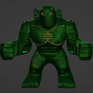 Файл STL Lego фигурка Халка