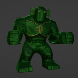 Файл STL Lego фигурка Халка