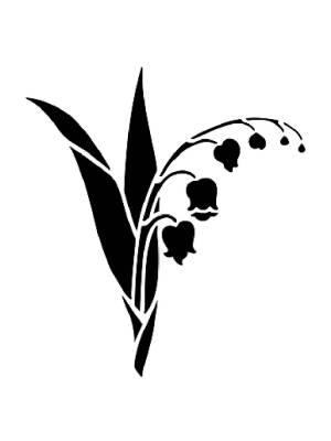 Трафареты Ландыша