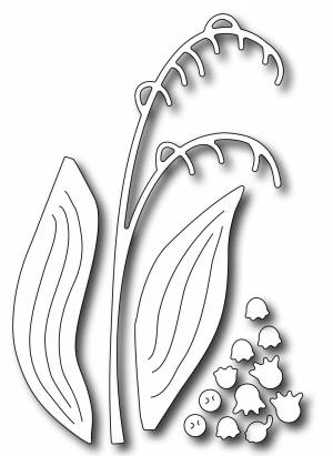 Трафарет ландыша