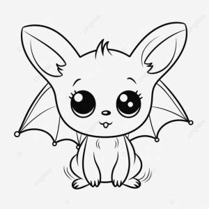 рисунок милая детская летучая мышь раскраски наброски эскиз вектор PNG , детский рисунок, рисунок крыла, рисунок летучей мыши PNG картинки и пнг рисунок для й загрузки
