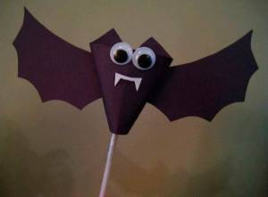 Как сделать из бумаги летучую мышь своими руками