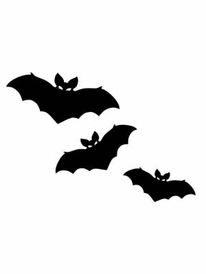 Трафареты Летучей мыши