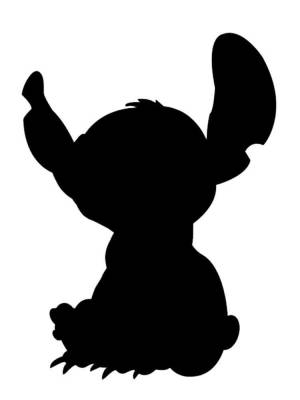 Трафареты Лило и Стич