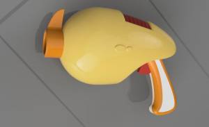 Файл STL Бластер Стича из Лило и Стич ・Шаблон для 3D-печати для загрузки・Cults