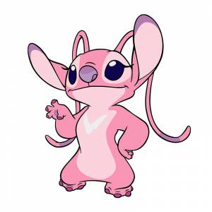 Пресс-формы Лило и Стич из мультфильма Ангел, для изготовления украшения бумажные карточки для скрапбукинга