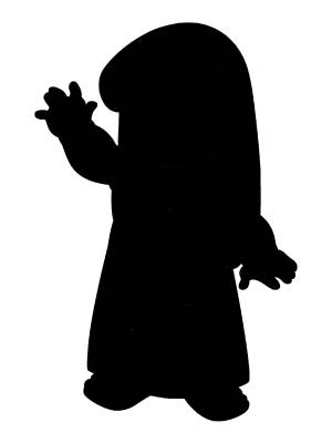 Трафареты Лило и Стич для вырезания из бумаги