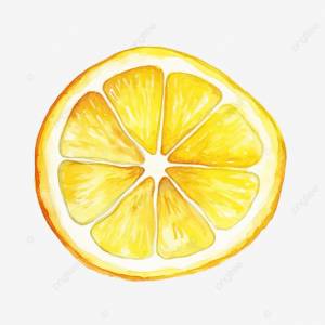 акварель цитрусовый ломтик лимона PNG , сочные фрукты, акварель, лимон PNG рисунок для й загрузки