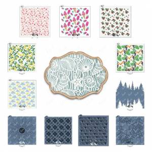 Многоразовые трафареты для многослойного макияжа для творчества, рисования, скрапбукинга, раскрашивания яблок, лимона, ветвей, шаблон ручной работы