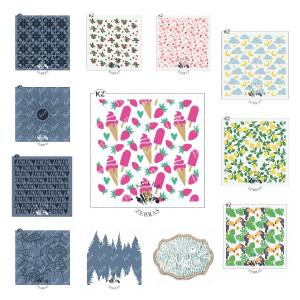 Многоразовые трафареты для многослойного макияжа для творчества, рисования, скрапбукинга, раскрашивания яблок, лимона, ветвей, шаблон ручной работы