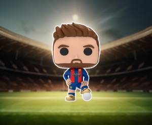 Файл STL ЛИОНЕЛЬ МЕССИ БАРСЕЛОНА ФОРМА FUNKO POP