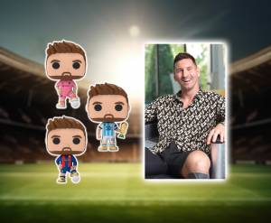Файл STL ЛИОНЕЛЬ МЕССИ FUNKO POP 3 PACK