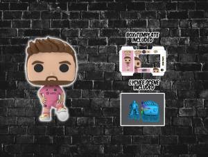 Файл STL ЛИОНЕЛЬ МЕССИ ИНТЕР МАЙАМИ ФОРМА FUNKO POP