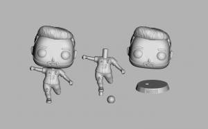 Файл STL FUNKO MESSI ・Шаблон для 3D-печати для загрузки・Cults