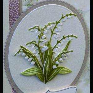 Металлические Вырубные штампы «ландыш», новые трафареты для рукоделия, скрапбукинга, альбома, фотобумага, карточки, искусственное тиснение