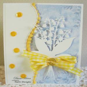 Металлические Вырубные штампы ландыш, украшения для скрапбукинга, ножа для рукоделия, лезвия, трафареты