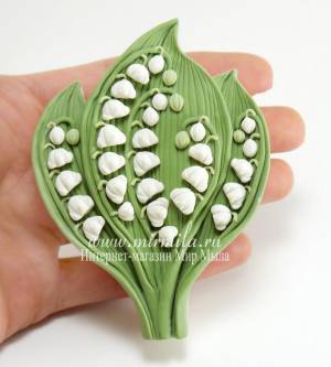 2D Форма сконовая Букет ландышей