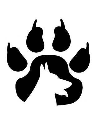 Трафареты Лапы