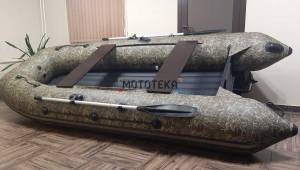 Моторная надувная Лодка ПВХ Таймень LX 3600 НДНД камуфляж камыш в наличии и под заказ